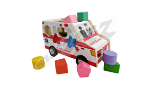 Shape Car Ambulance - 10Piece
