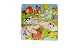 Maze Farm Animals - Big - 10Piece