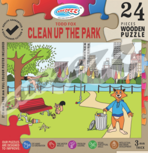 24-Piece Todd Fox Clean Up The Park