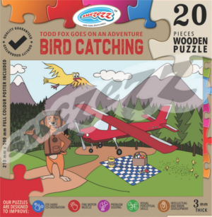 20-Piece Todd Fox Adventure Bird Catching