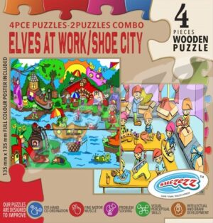 4-Piece Combo – Elves At Work & Shoe City