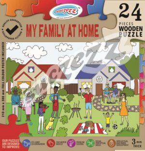 36-Piece My Family At Home