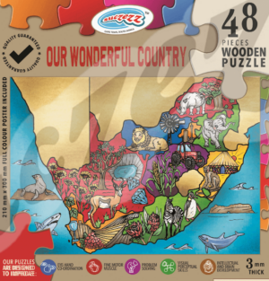 48-Piece Our Wonderful Country