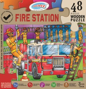 48-Piece Fire Station