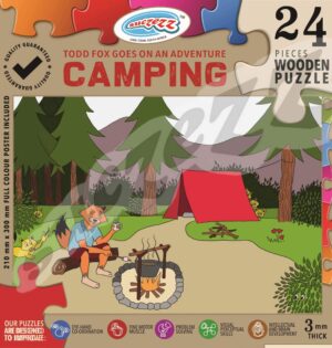 24-Piece Todd Fox On Adventure - Camping