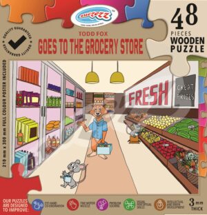 48-Piece Todd Fox: Goes To The Grocery Store