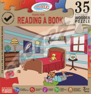 35-Piece Todd Fox - Reading A Book