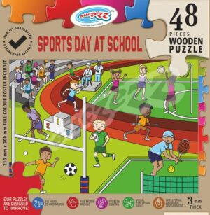 48-Piece Sports Day At School